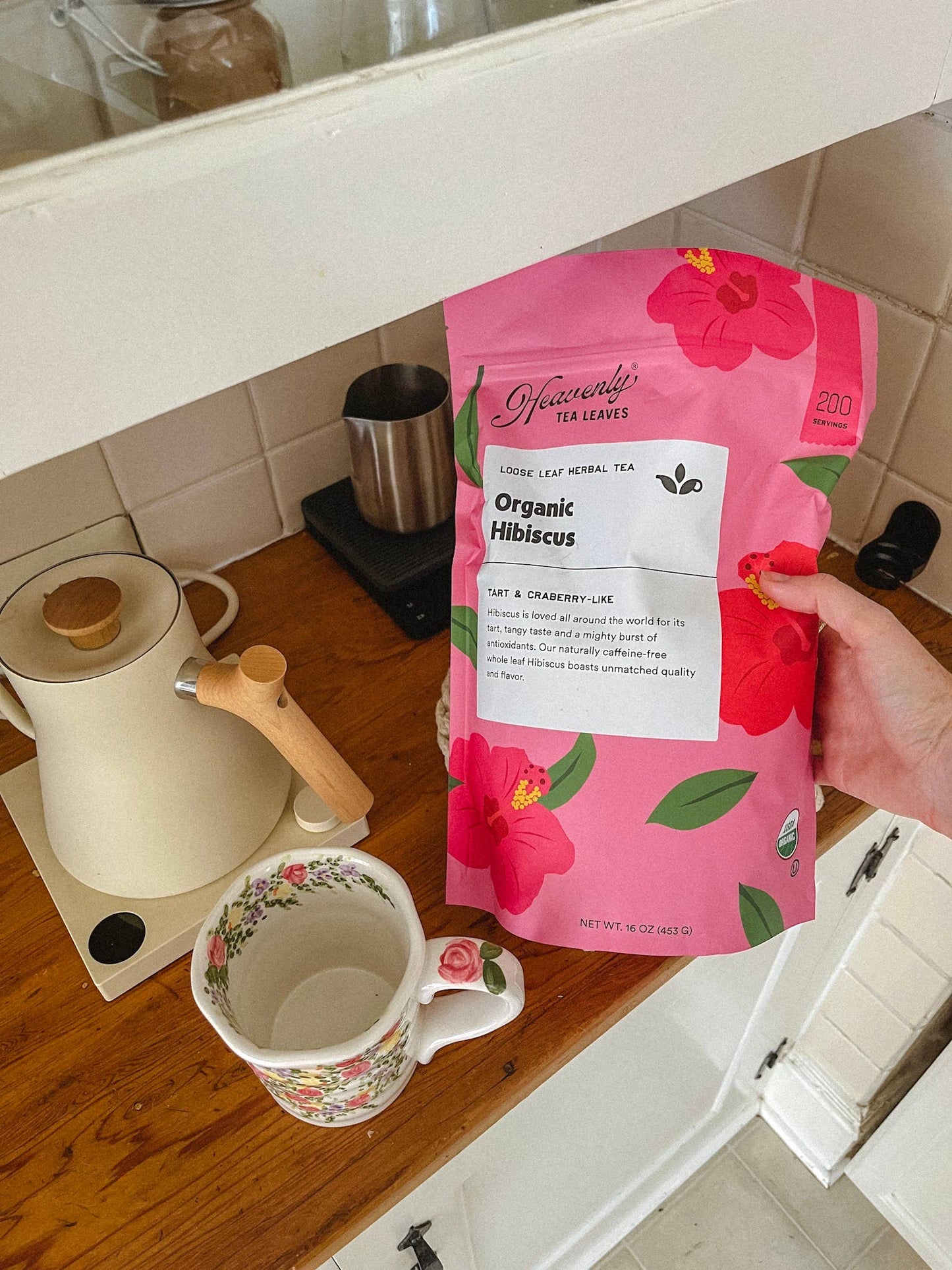 Organic Hibiscus | Bulk Loose Leaf | Herbal Tea -1 lbs