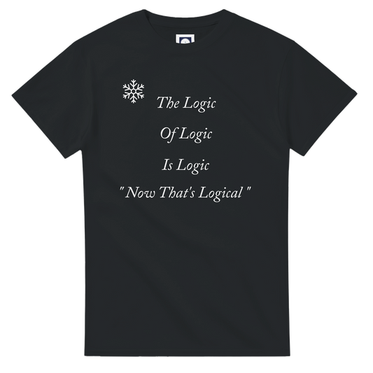 Black T-Shirt - | Logic | Premium Cotton