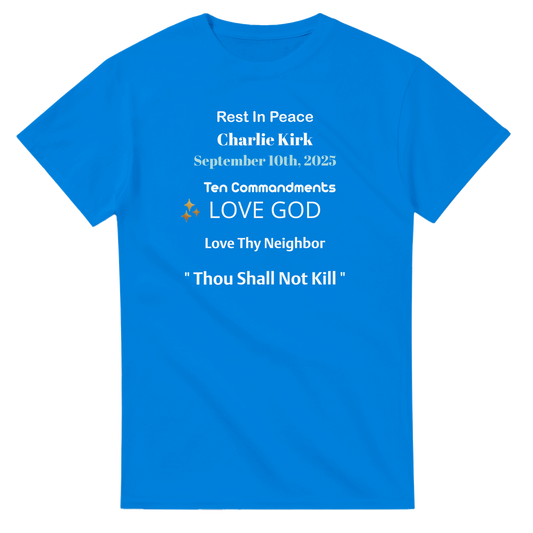 Royal Blue, T-shirt | LOVE | Charlie Kirk