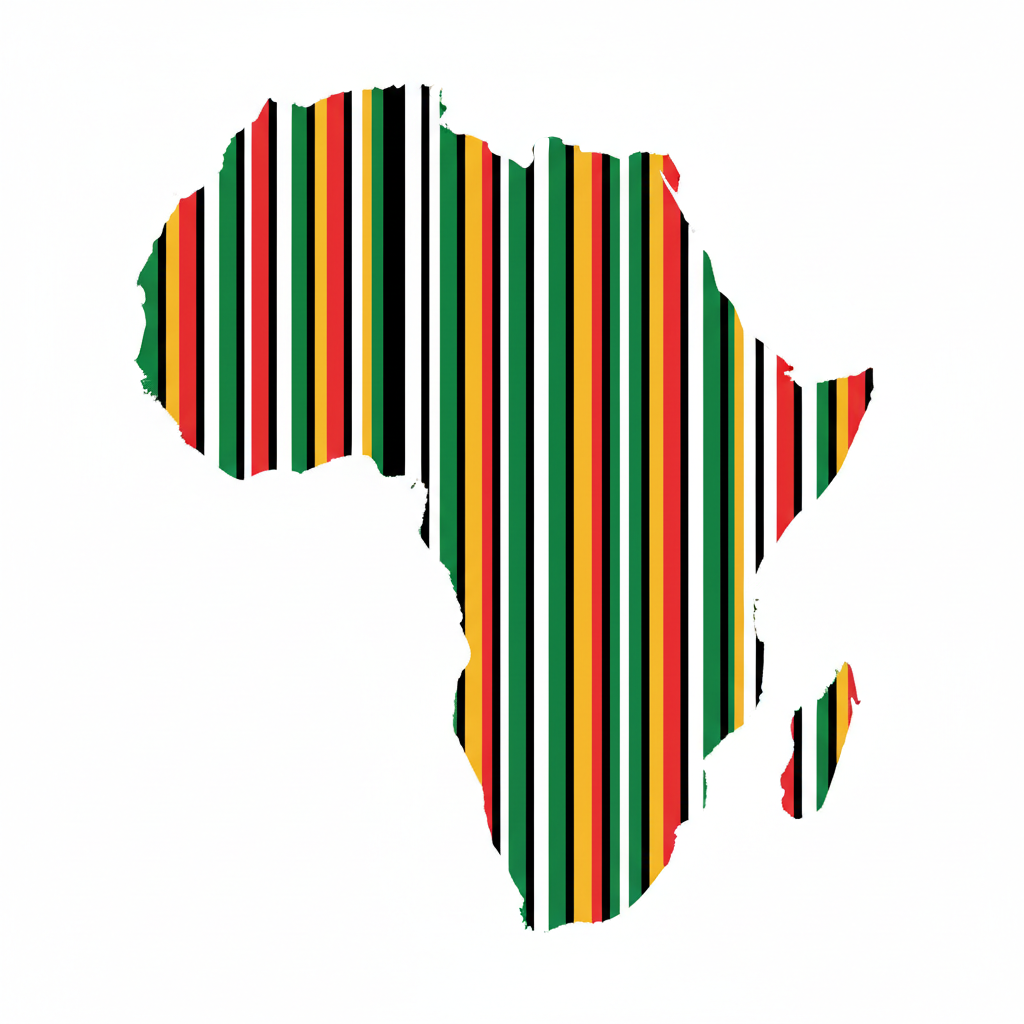 Africa Map T-Shirt | MOTHERLAND Collection