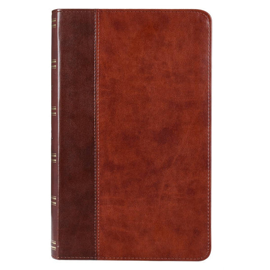 Brown | Giant Print | King James Version Bible